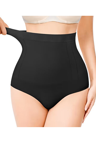 SHY SHAPEWEAR Women's High Waist Shapewear Boxers – Tummy Control, S