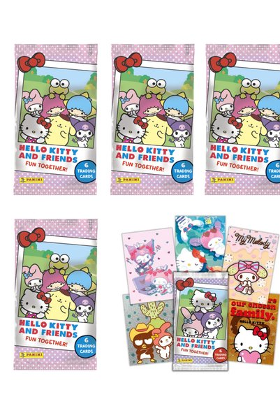 Next Plus Lisanslı Hello Kitty and Friends Fun Together! Trading Card Collect...