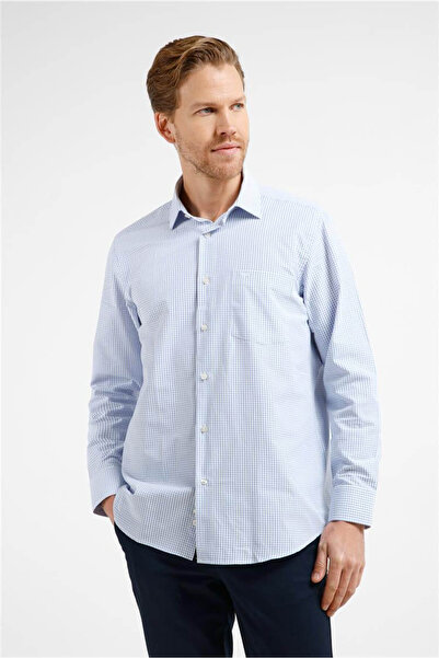 İmza Comfort Fit Blue Men's Shirt 1004255209