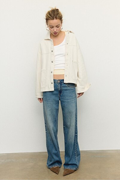 Stradivarius Jacket with patch pockets