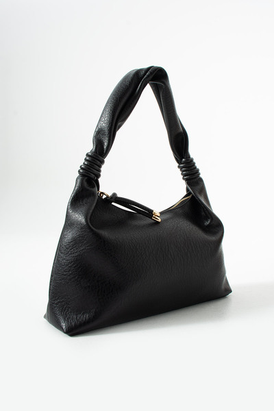 LUNABLU حقيبة يد وكتف نسائية سوداء اللون