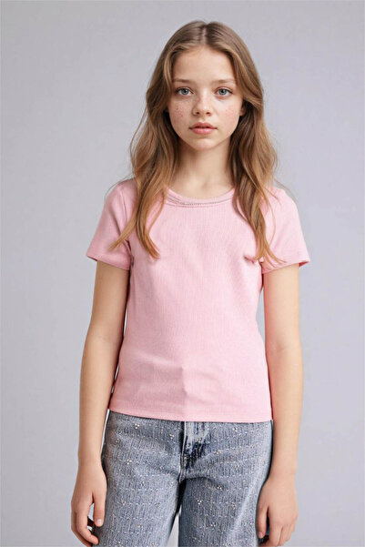 DeFacto 26Y801002847 Pink Girls' T-Shirt G7234A8/Pn86