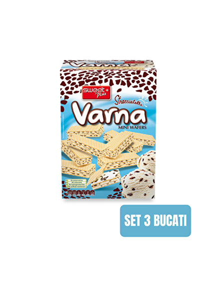 Morello SET 3 PIECES - Varna Mini Wafer Rolls with Stracciatella Cream 240 g