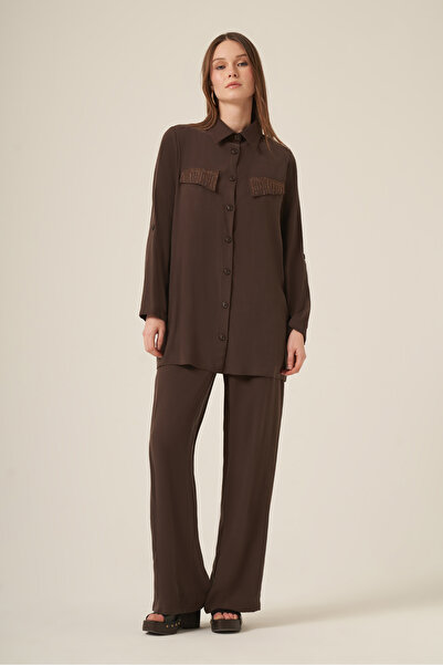 FTZ WOMEN Women's Benetti Stone Set Brown 31287