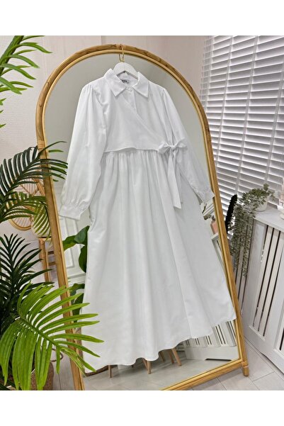 onix Ilyun Dress Is White.