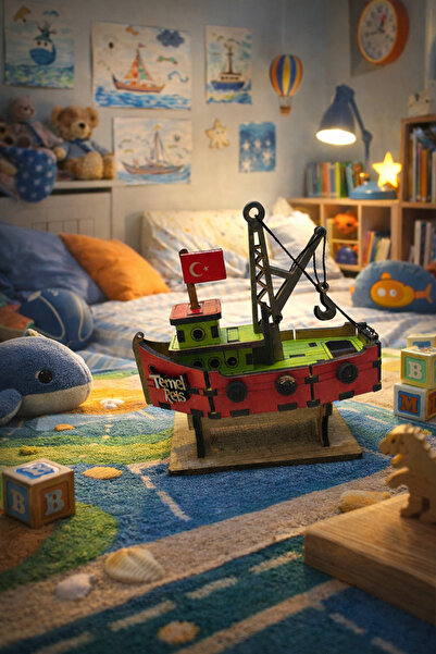 seymenbıçakçılık Ahşap Temel Reis Tekne Biblo – Karadeniz Hediyelik Dekor