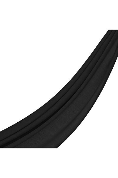 ipekevi Monogram Şal - Gökgülü Desenli - Siyah