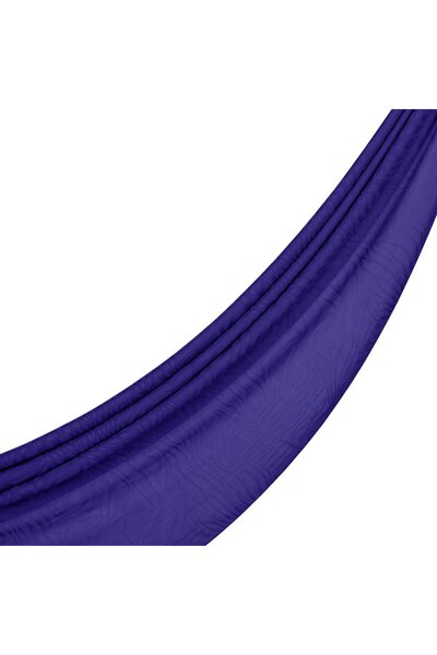 ipekevi Σάλι με Μονόγραμμα - Σχέδιο Ζέβρας - Μπλε Σαξ