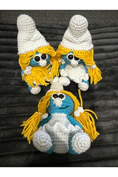 amigurumibaby سلسلة مفاتيح أميجورومي للفتيات والدمية الصغيرة