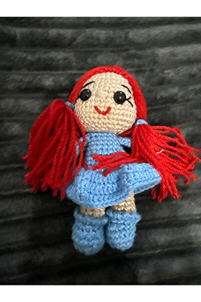 amigurumibaby سلسلة مفاتيح أميجورومي للفتيات والدمية الصغيرة