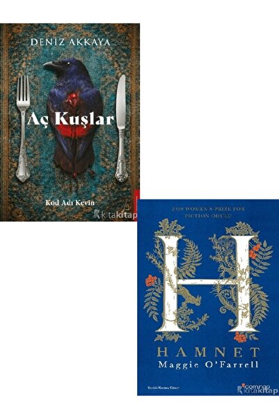 Destek Yayınları Aç Kuşlar - Hamnet - Deniz Akkaya 2 KİTAP ( )