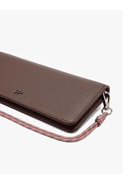 PARFOIS Dokulu ve Kordon Saplı Kartlıklı Cüzdan_Ölçü(cm): 20x10x2,5 (UxYxG).