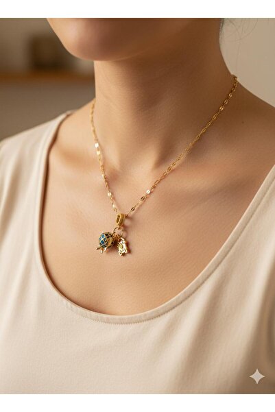 Flame KADIN ÇELİK KOLYE ZARİF TASARIM