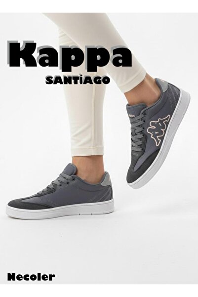 Kappa Women's Daily Linen Sneaker, Santi̇ago, Rubber Non-Slip Sole