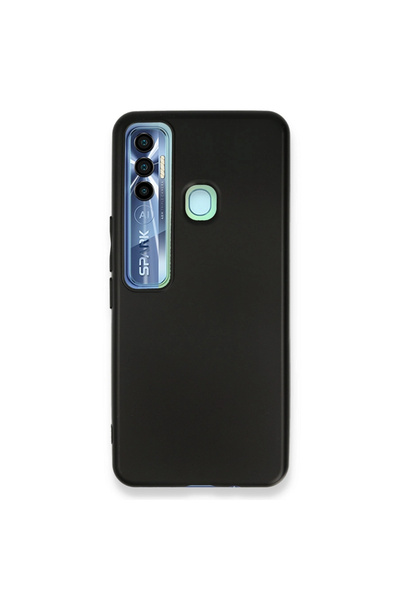 eco port جراب تكنو سبارك 7 برو أول سيليكون - أسود