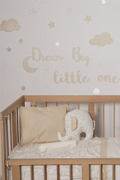 Bebetto Woven Duvet Cover Set (Happy Animal) Beige