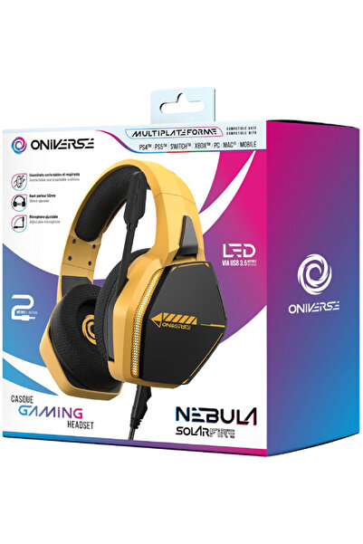 Oniverse Căști Nebula Solarfire Galbene - Playstation 5