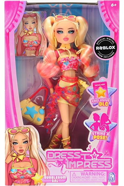 Dress to Impress - Păpușă de modă - Fată cu gumă de mestecat