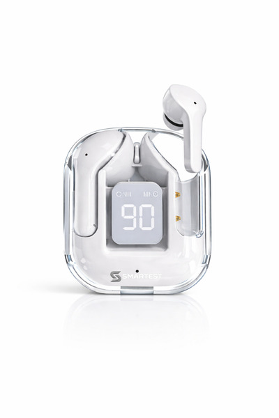 SMARTEST Air31 Android ve Ios uyumlu Dokunmatik Bluetooth Kulaklık Hd Ses Beyaz