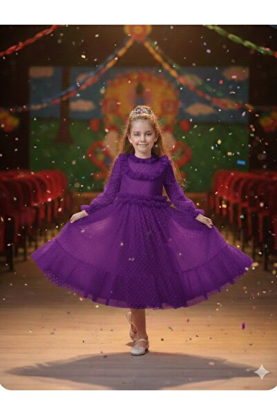 BEGONYA BEBECE KIDS KIZ COCUK MEVSIMLIK BAYRAMLIK ELBİSE GOSTERI DAVET DÜĞÜN ...