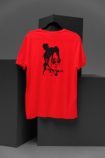 MG Bilie Eilish Printed Crewneck Cotton Oversize Short Sleeve Unisex Tshirt