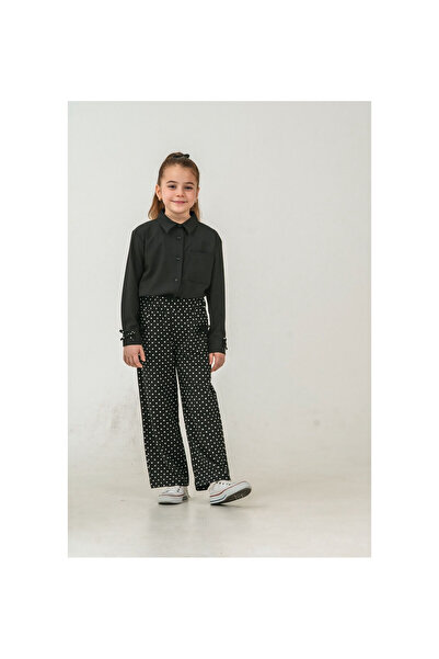 JABBER Girls' Polka Dot Pants Suit