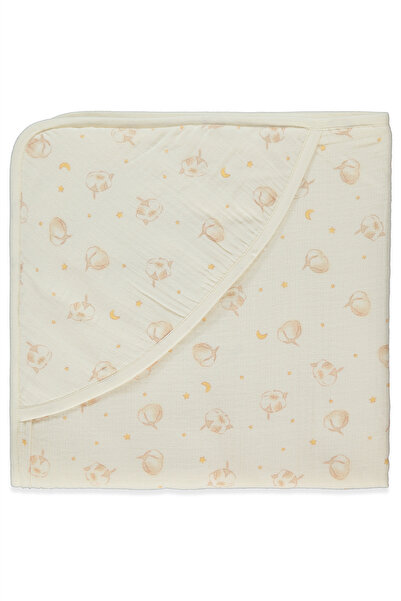 Bebetto Prosop cu glugă (pufos) ecru