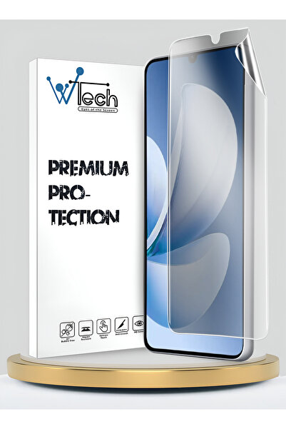 Wtech فيلم حماية شفاف رقيق ومرن مضاد للتجسس من الهيدروجيل لهاتف Realme Note 7...