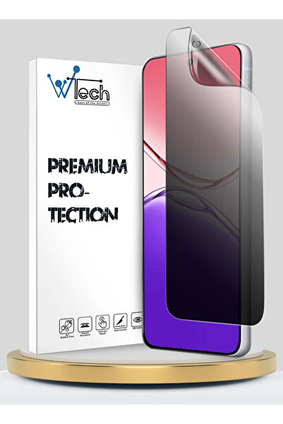 Wtech فيلم حماية شفاف رقيق ومرن مضاد للتجسس من الهيدروجيل لهاتف Oppo A5i Pro ...