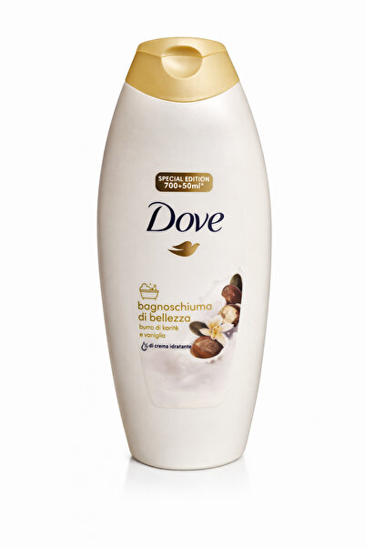 Dove Shea & Vanilla Bath Foam 750 ml – Moisturizing and Delicate Fragrance