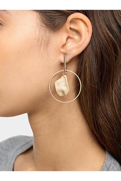 PARFOIS Petallı Halka Küpe