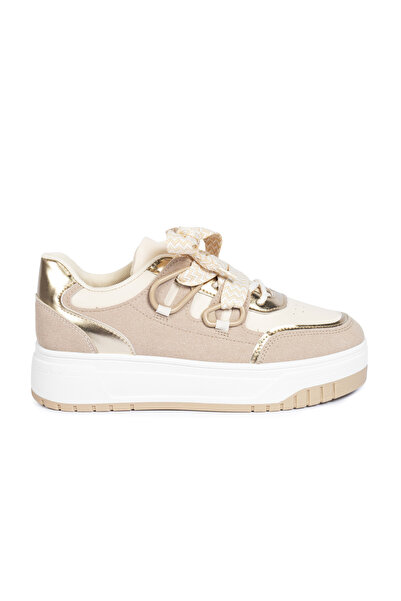 Buzzmania Camille women's cream sneakers