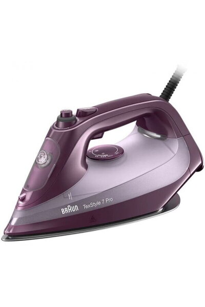 Braun Σίδερο ατμού TexStyle 7 SI7181VI, 3100W, 300ml, πλάκα σιδήρου FreeGlide...