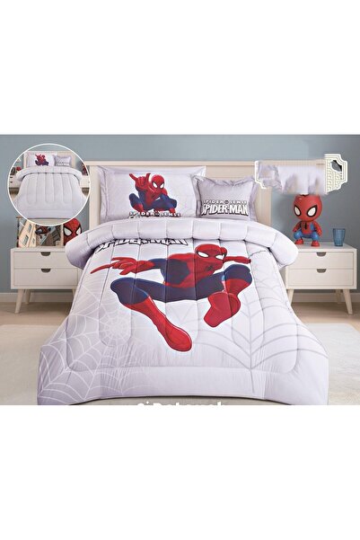 alzawia Single Duvet , 4 pieces, summer design, unique double-sided print