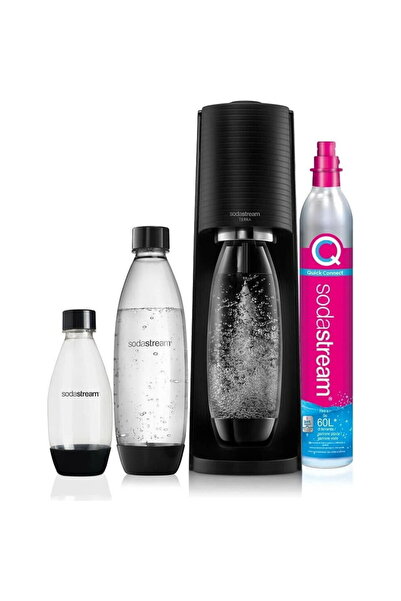 sodastream Aparat de preparare sifon Soda Maker Terra Megapack QC inclusiv 3 ...