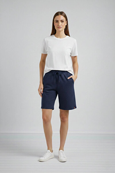 LUMİART Women's Woven Highway Shorts with Elastic Waist, Laces, Pockets, Comf...