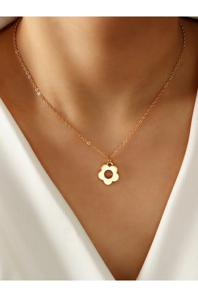 Take Two By Styli قلادة الزهرة