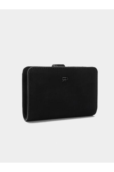 PARFOIS Kadın Yumuşak Dokulu Düz Cüzdan_Ölçü(cm): 14,5x10x3 (UxYxG).