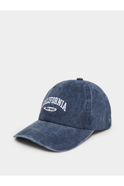 Styli Navy Blue Embroidered Baseball Cap