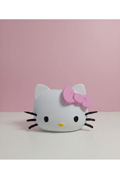 LUBIKO STUDIO Hello Kitty Fiyonk Figürlü Makyaj Fırçası Düzenleyici & Kalemli...