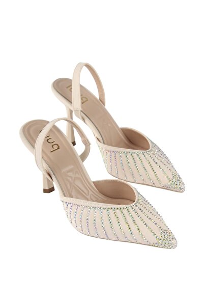 luuq shoes Overa Pointed Toe Women's Thin Heeled Evening Dress Shoes