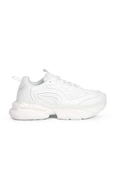 Buzzmania Women's white sports shoes Synera