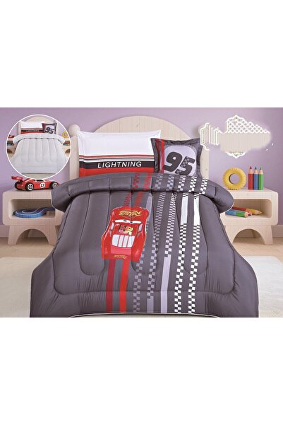 alzawia Single Duvet , 4 pieces, summer design, unique double-sided print