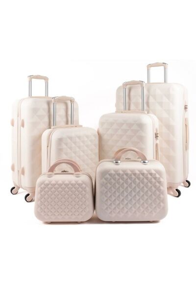 LİMRA A set of 6 modern wheeled luggage bags