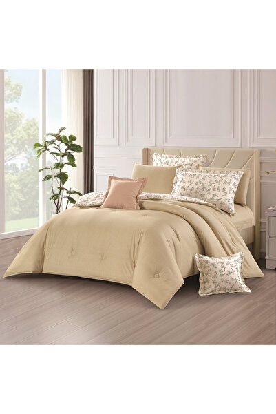 Levore Cotton 4-piece bedspread set, 100% soft cotton, floral pattern, double...