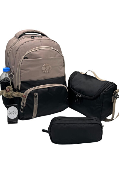 MegiHero First School Bag Set of 3 Unisex Water-Resistant Boys' Backpack Prim...