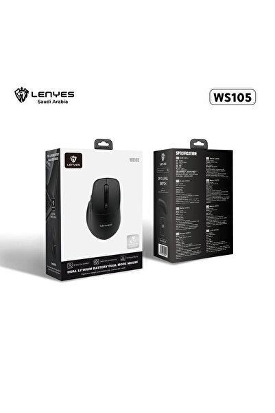 Lenyes فأرة لاسلكية ثنائية الوضع LENEYES WS105