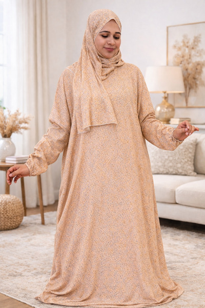 MORRISSA Prayer Dress for Women – Rayon Cotton, Easy to Wear, Perfect size an...