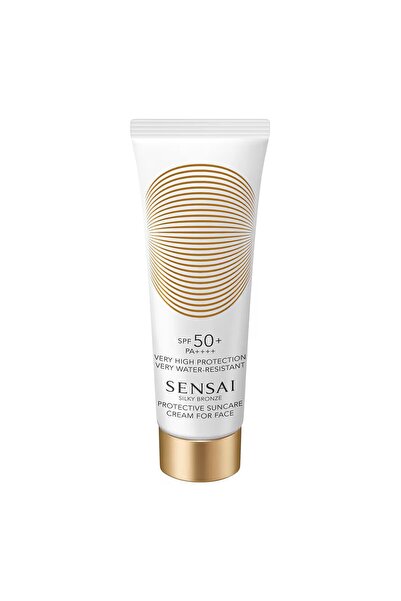 Sensai Silky Bronze Anti Spf50-Yüz İçin Lüks Anti-Aging Güneş Kremi-(MS Beauty)
