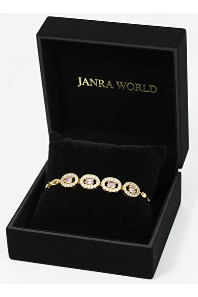 JANRA WORLD Zircon Stone Evening Dress Bracelet – Wedding Engagement Henna Ev...